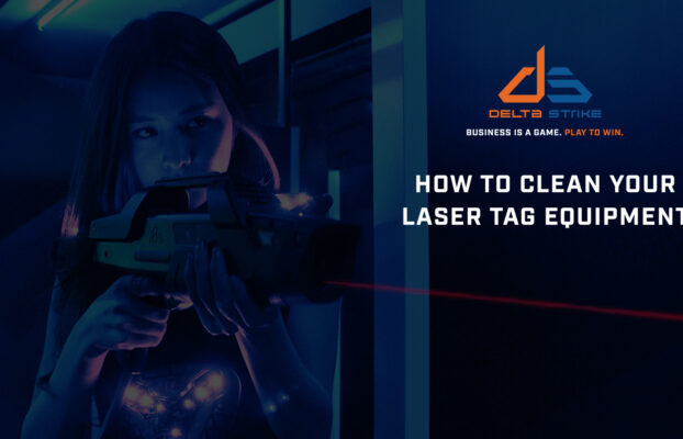 How to clean Laser Tag Equipment